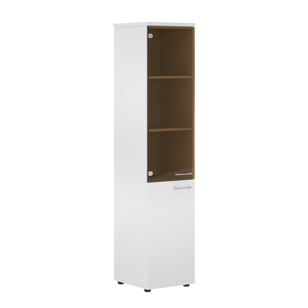 Шкаф XHC 42.2(L) Левый колонка комбинированая с топом 432х432х1955 XTEN (НАБОР)