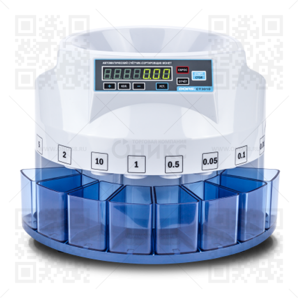 Счетчик-сортировщик монет  DORS CT 3010