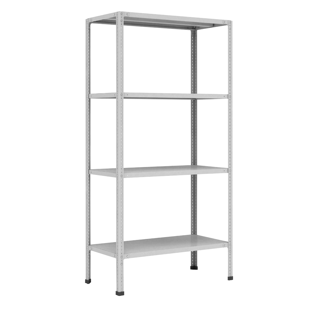 Стеллаж Home L-1 grey. 2000х1000х300 4 полки (НАБОР)