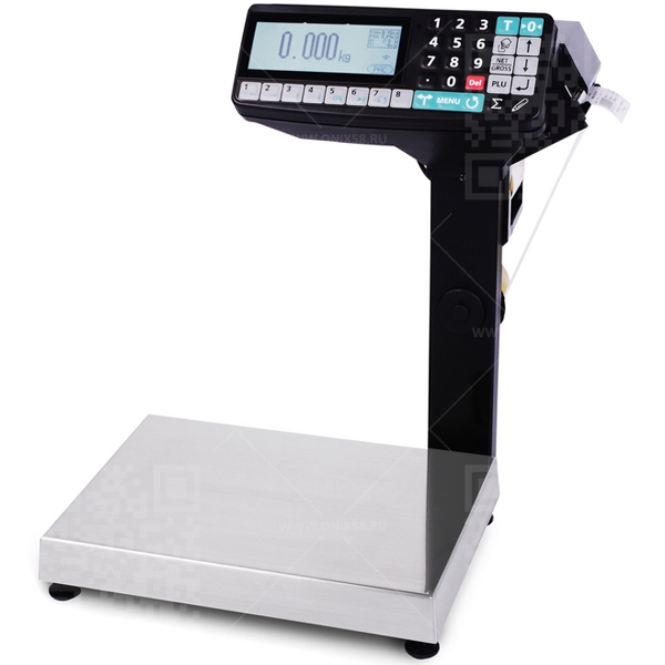 Весы с печатью этикеток Масса-К МК-6.2-RP-10-1