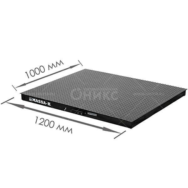 Модуль взвешивающий 4D-PM-12/10 - 1000, платформа 1200*1000мм, 1000 кг.