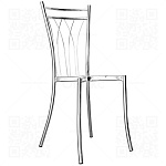 Каркас стула Афина (AL серый)