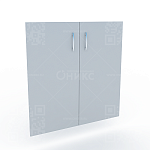 А-602 Комплект ДСП дверей к (А-302), 710*18*760мм. (Серый)