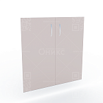 Комплект стеклянных дверей А-стл302 тонированные, 710*760мм.