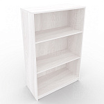 А-304 Стеллаж открытый, 2 полки, 770*370*1220мм.  (Ясень шимо светлый)