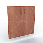 А-602 Комплект ДСП дверей к (А-302), 710*18*760мм. (Орех)