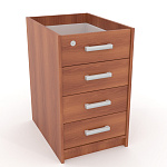 АТ-07 Каркас тумбы приставной, 440*600*740мм. (Орех)