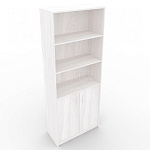 А-310 Шкаф широкий, 770*370*2000мм.  (Ясень шимо светлый)