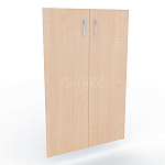 А-604 Комплект ДСП дверей к (А-304), 710*18*1150мм. (Ясень шимо темный)