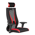 Каркас кресла МЕТТА ErgoLife Sit10 B2-170D №60 выводится из ассортимента (экокожа Extra черная/красная 0001605)