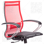 Каркас кресла МЕТТА B 2m 9/К131 (Комплект 9) (выводится из ассортимента) (сетка Т-08 красная/ Т-01 черная)