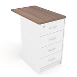 А-707 Топ к тумбе АТ-07 для столов 73 см., 440*730*22мм. (Ясень шимо темный)