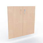 А-602 Комплект ДСП дверей к (А-302), 710*18*760мм. (Ясень шимо темный)
