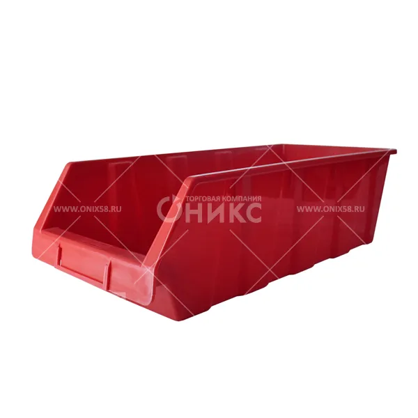 Ящик пластиковый А 500*230*150 красный