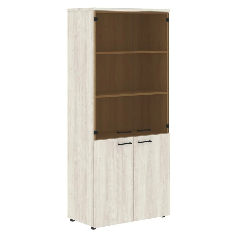 XTEN Шкаф XHC 85.2 комбинированный с топом 856х432х1955 (НАБОР) (Сосна Эдмонт)