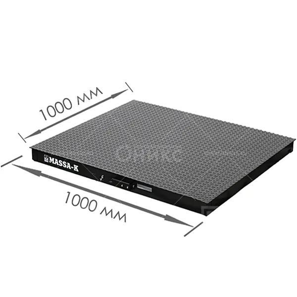 Модуль взвешивающий 4D-PM-10/10 - 500, платформа 1000*1000мм, 500 кг.