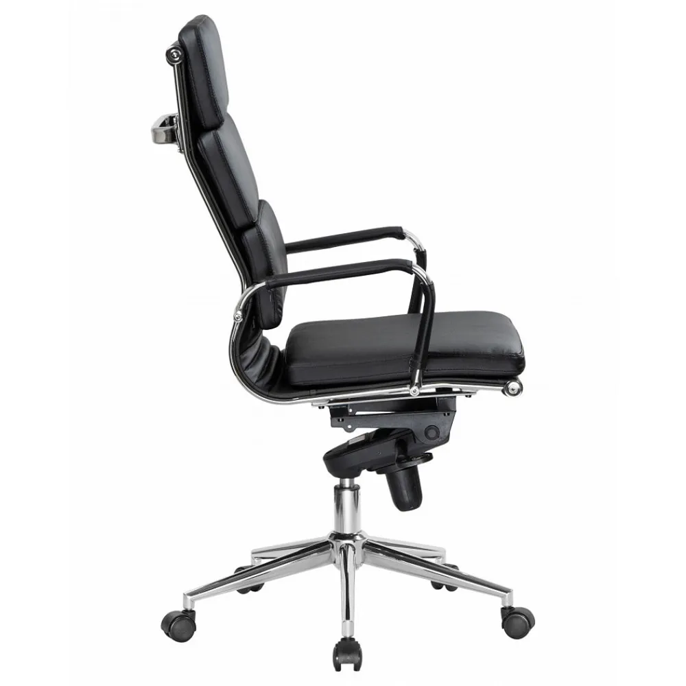 Кресло руководителя DOBRIN ARNOLD LMR-103F кож.зам черный