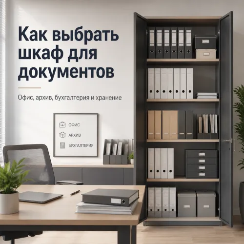 Как выбрать шкаф для документов в офис | Оникс