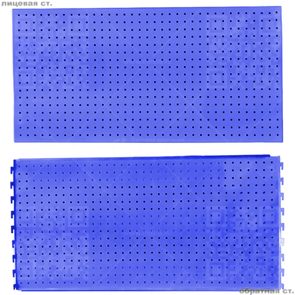 ТС Панель 450/1000 перфорированная (RAL 5002 синий шагрень)