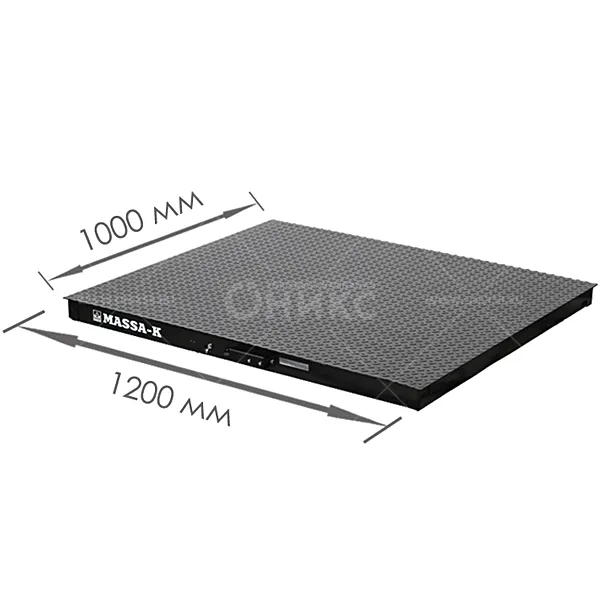 Модуль взвешивающий 4D-PM-12/10 - 1500, платформа 1200*1000мм, 1500 кг.