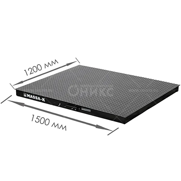 Модуль взвешивающий 4D-PM-15/12 - 1000, платформа 1500*1200мм, 1000 кг.