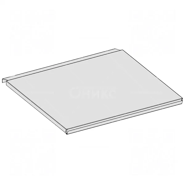 ТС Полка 400/1200 наклонная (RAL 9016 белый глянец)