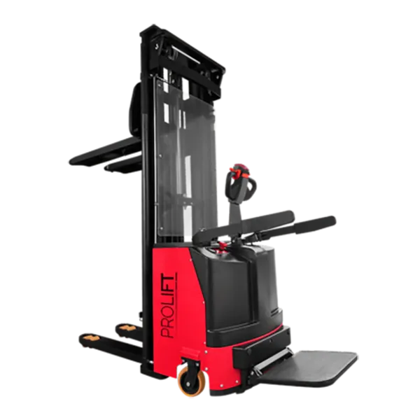 Штабелер самоходный PROLIFT M2 SDK 1645  1600кг., 4,5м. с электроподъемом, АКБ 280Ah, с платформой оператора с FLL