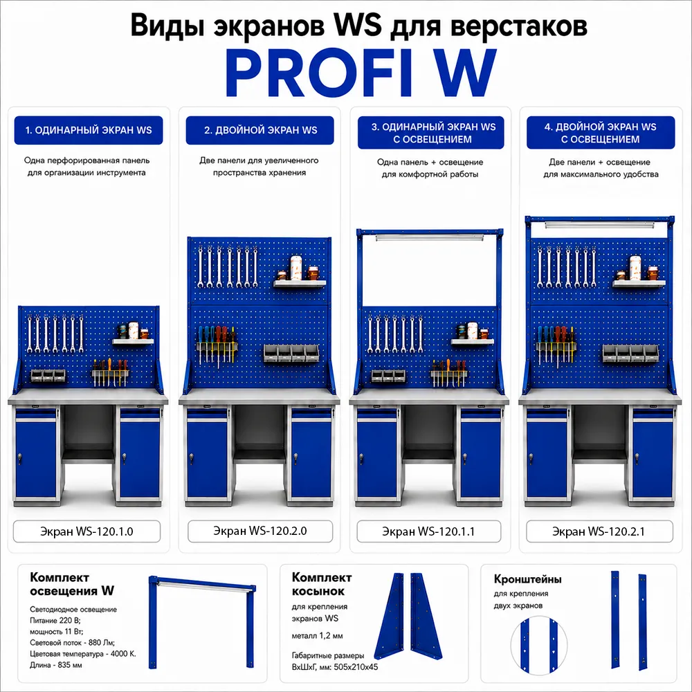 Верстак WT 120 WD-5