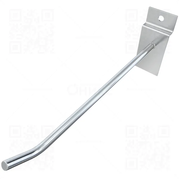 Крючок для экономпанели 150мм, d.5мм, хром  Арт. A291c/5