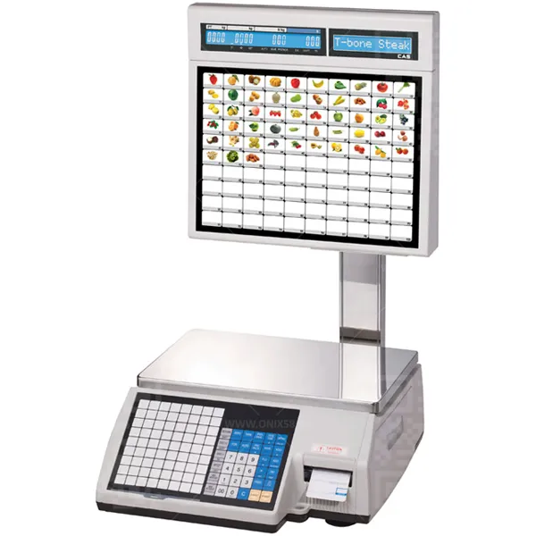 Весы с печатью этикеток CAS CL-5000J-15IS самообслуживания