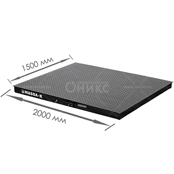 Модуль взвешивающий 4D-PM-20/15 - 1000, платформа 2000*1500мм, 1000 кг.