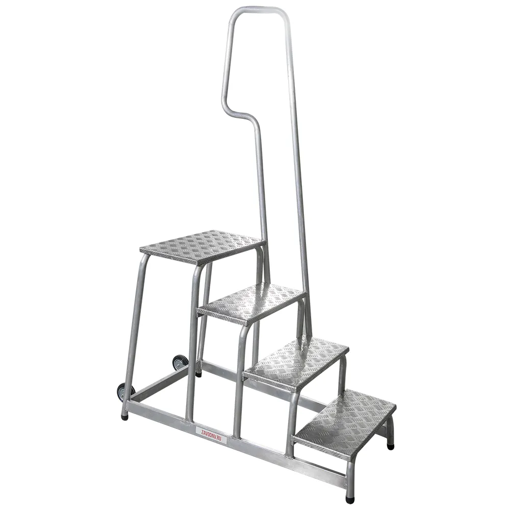 Подставка монтажная NV 3711, 4 ступени, с поручнем