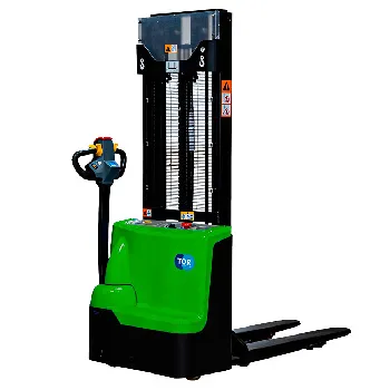 Штабелер самоходный TOR WS15H-3500SC Li-ion, 1500кг., 3,5м., контроль скорости подъема