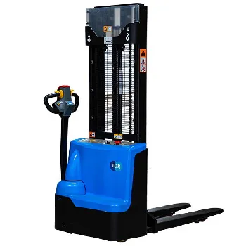 Штабелер самоходный TOR WS15H-4000SC 1500кг., 4,0м., 24/85 В/Ач контроль скорости подъема