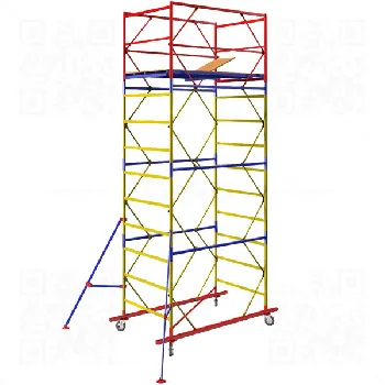 Вышка тура ВСР-4  (5,1м), площадка 1,2*2,0м, высота 5,1м., высота рабочей площадки 4,0м.