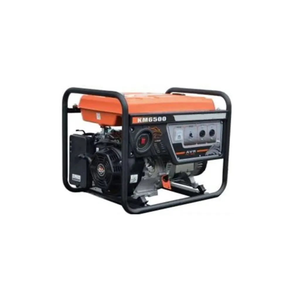 Генератор дизельный TOR KM5000D 5,0 кВт 220/380В 15 л с кнопкой запуска