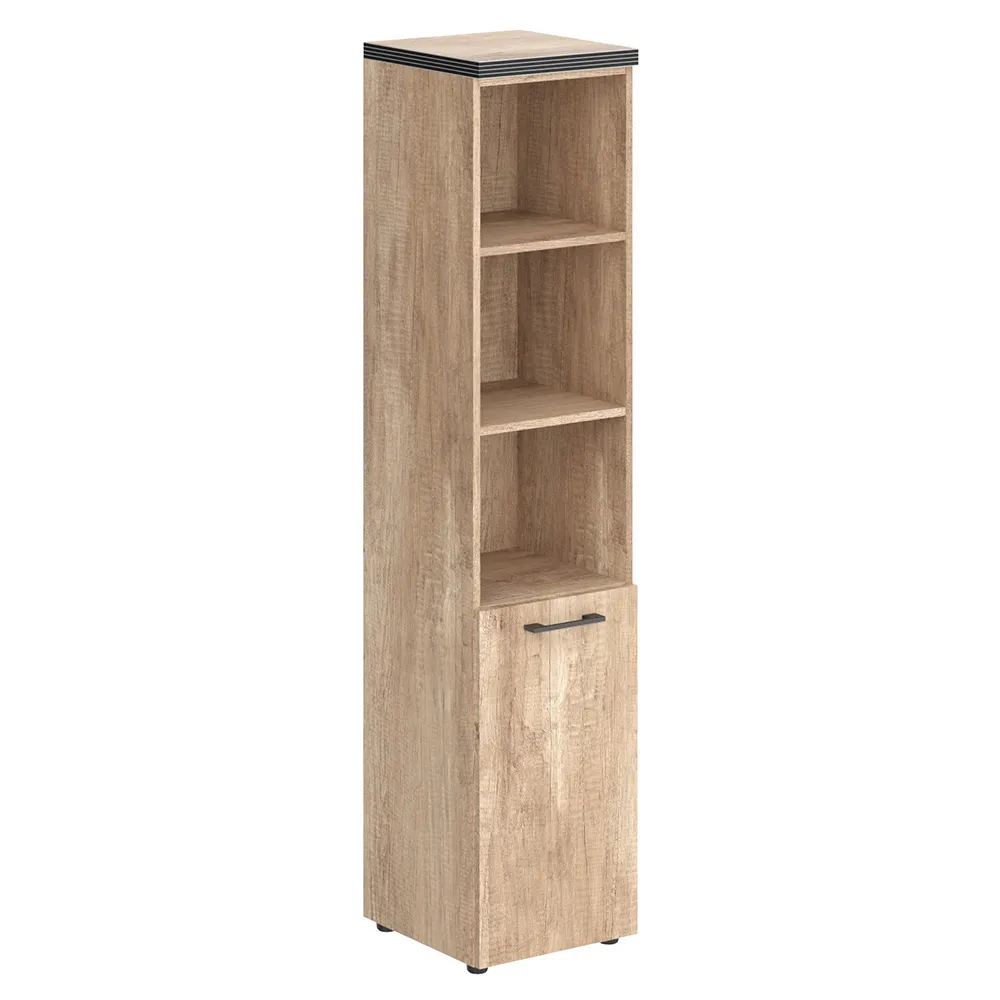 Шкаф колонка с глухой малой дверью и топом THC 42.5(L)  430х452х1968 TORR (НАБОР)