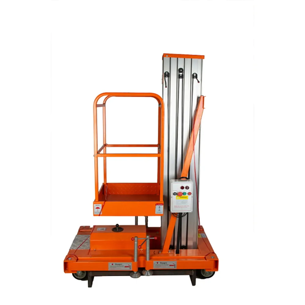 Подъемник мачтовый сетевой 125 кг 8 м SKYER GTWY8-100 AC 220В 1-мачт. (G)