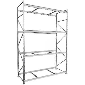 Стеллаж MS PRO для шин 2500х1200х600 4 полки (НАБОР)