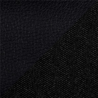 BLACK черный текстиль/искусственная кожа